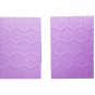 Set of 6 Textured Honeycomb Magnetic Bookmarks