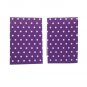 Set of 6 Polkadot Magnetic Bookmarks