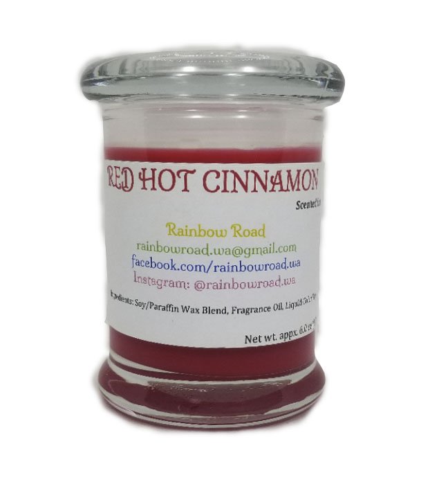 Red Hot Cinnamon Scented Candle