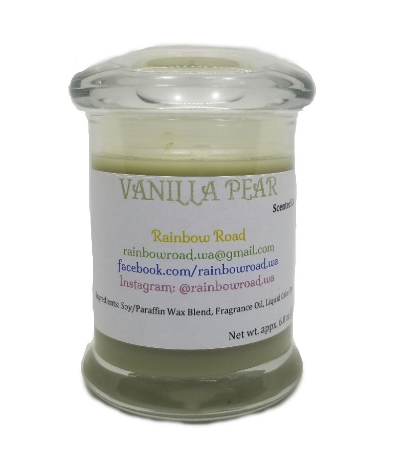 Vanilla Pear Scented Candle