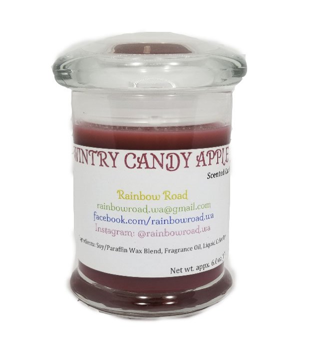 Wintry Candle Apple Scented Candle