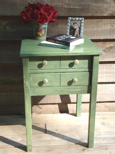 Handmade Apothecary Table / Nightstand