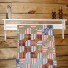 36 Inch Quilt Rack and Shelf