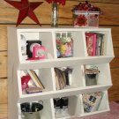 Chicken Coop Bin Storage - 9 Cubbies