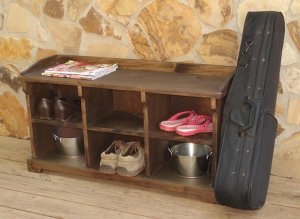 Bella Entryway Storage Bench