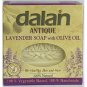 DALAN ANTIQUE HANDMADE LAVENDER SOAP WITH OLIVE OIL NATURAL VEGETABLE 6x150