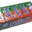 NAZAR TURKISH CHEWING GUM Watermelon Flavoured 5 sticks x 20 packs =100 pieces FREE P&P