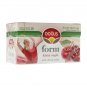 DOGUS FORM MIXED HERBAL TEA-PARSLEY&LEMON-CHERRY STALKS-APRICOT-CORNSILK-GREEN TEA 5 packs 100 bags