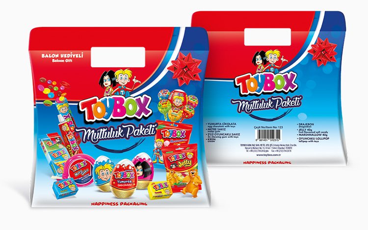 TOY BOX HAPPINESS PACKAGING TOYS PACKAGE