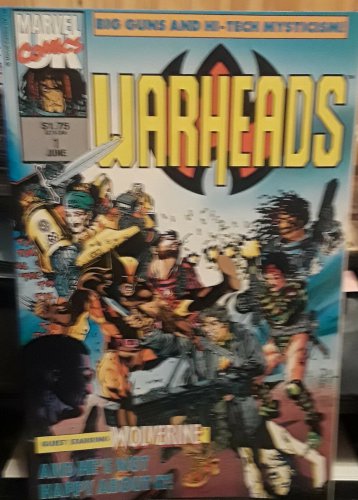MARVEL COMICS-"WARHEADS" #1-STARRING WOLVERINE-DATED:JUNE 1992