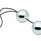 Silver Vaginal Ben Wa Balls Kegel Exerciser with Pull Cord by Trinity Vibes