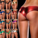 Red sexy metallic underwear for woman
