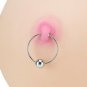 Non-piercing Silver Nipple Rings Intimate Body Nipple Jewelry