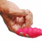 Intime Frisky Finger Vibe Pink Touch Silicone For Her Sex Bang Her Clean Fun