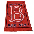 MLB Baseball Boston Red Sox Diamond Fiber Reactive Cotton Beach/Bath Towel