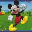 Licensed Disney Mickey Mouse Playhouse Large Non-Slip Back Area Rug/Carpet