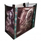 DGA Day of the Dead Art Shopping Tote Bag Reusable Wolf Original Native American
