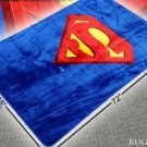 Licensed DC Comics Superman Shield Man of Steel Soft Area Rug 4'x6' Feet Carpet
