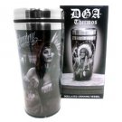 DGA Day of the Dead Native American Warrior Wolf Drinking Insulated Thermo 16 oz