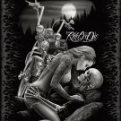 DGA Ride or Die Motorcycle Biker Lovers Queen Size Super Soft Plush Blanket