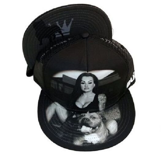 DGA King Bully Tattoo Model Pit bull Dog Men's/Ladies Snapback Cap/Hat Romeo