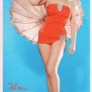 Licensed Marilyn Monroe Beach/Bath Towel How to Marry a Millionaire Blue Swim