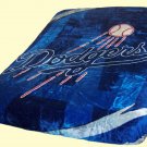 MLB Licensed Baseball Los Angeles Dodgers Royal Plush Queen Size Throw Blanket
