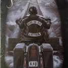 DGA Motorcycle Day of the Dead Stretched Canvas Wall Art Stairway to Heaven Ride