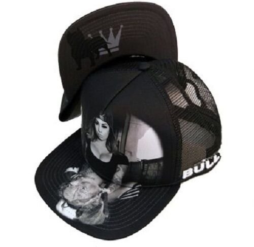 DGA King Bully Tattoo Lady Pit bull Dog Men's/Ladies Snapback Cap/Hat Morgan
