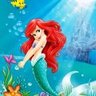 Disney Little Mermaid Ariel Life Under Sea Super Soft Plush Twin Size Blanket