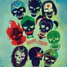DC Comics Suicide Squad Harley Quinn, Joker and Team Twin Size Throw Blanket