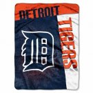 Licensed MLB Baseball Detroit Tigers Twin Size Plush Soft Raschel Throw Blanket