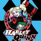 DC Comics Harley Quinn Blue Diamonds and Joker Twin Size Plush Throw Blanket