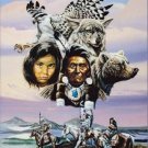 Signature Collection Native Flight Tribe Bear Soft Plush Blanket Queen Size