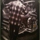 DGA Day of the Dead Homie Skull Lowrider Canvas Wall Art 12x16 Inch Perfection