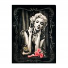DGA Licensed Marilyn Monroe Heart Breaker Royal Plush Queen Size Blanket