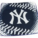 MLB Baseball Licensed New York Yankees Stitching Royal Plush Throw Blanket