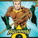 DC Comics Classic Aquaman Justice League Atlantis Twin Size Plush Throw Blanket