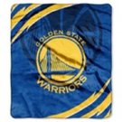NBA Licensed Basketball Golden State Warriors Plush King Size Throw Blanket