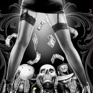 DGA Day of the Dead Girl Last Dance Fiber Reactive Beach/Bath Towel 30x60 Inch