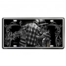 DGA Day of the Dead Lowrider Perfection Vintage Auto License Tin Plate 12x6 Inch