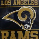Licensed NFL Football Los Angeles Rams Royal Plush King Size Throw Blanket