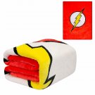 DC Comics Justice League Superhero The Flash Lightning Logo Twin Size Blanket