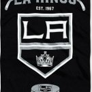 NHL Hockey Licensed Los Angeles Kings Stitching Royal Plush Twin Throw Blanket
