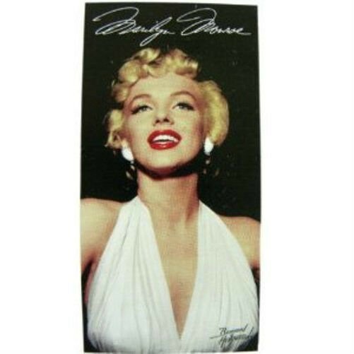 Licensed Marilyn Monroe Blonde Pink Swim Fiber Reactive Beach/Bath Towel 30"x60" 