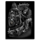 DGA Day of the Dead Lowrider Tattoo Skull Imagination Tin Metal Sign 12x16 Inch