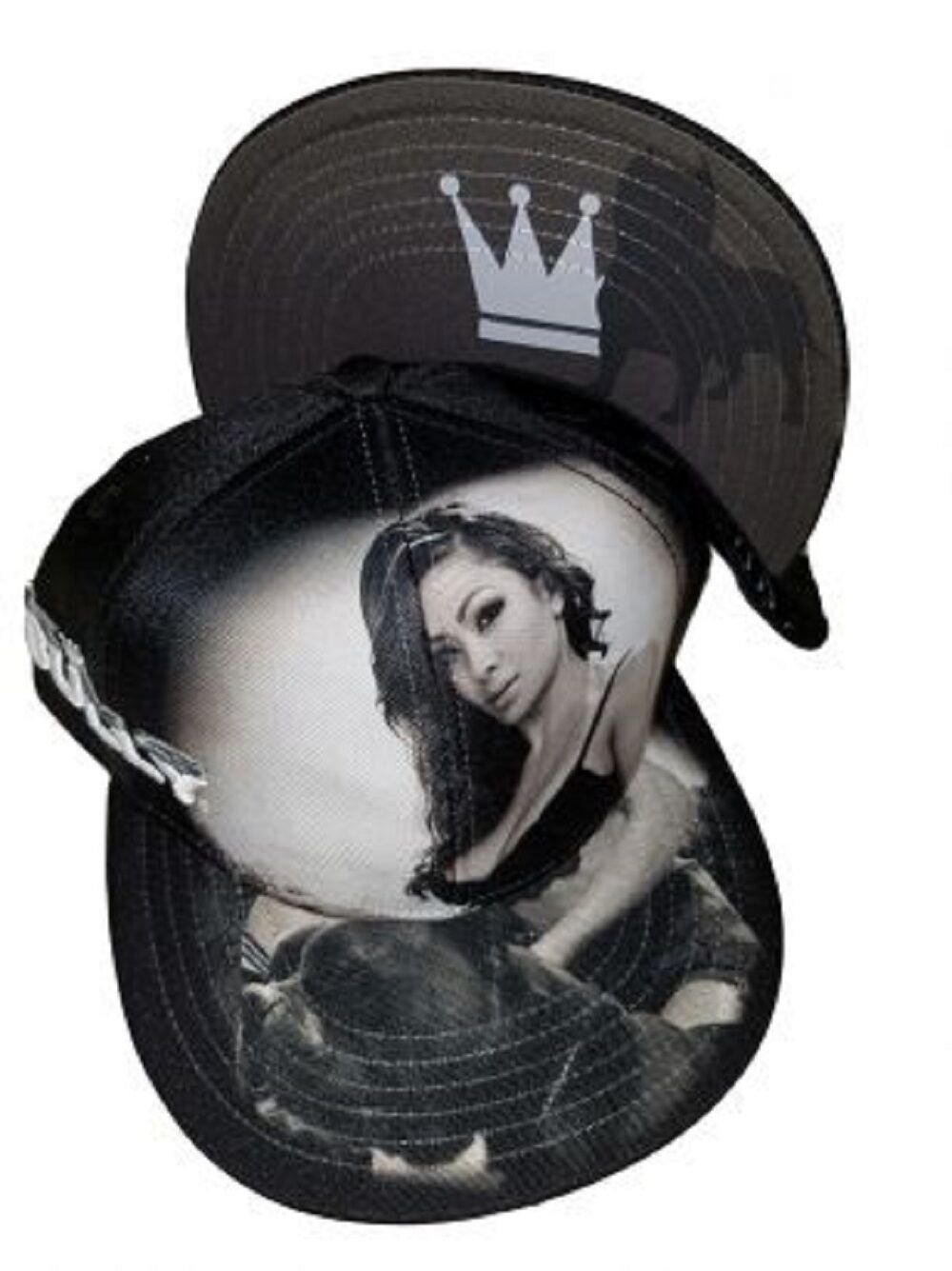 DGA King Bully Tattoo Model Girl Pit bull Dog Men's/Ladies Snapback Cap/Hat Quo