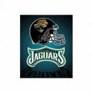 NFL Football Licensed Jacksonville Jaguars Stitching Royal Plush Throw Blanket