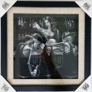 DGA Day of The Dead Shadow Box Wood Frame w/Plexiglass Canvas Art Last Call