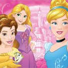 Disney Princess Cinderella, Rapunzel, Belle Bath Memory Foam Mat 16 x 24 Inches